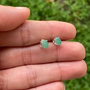 GENUINE COLOMBIAN EMERALDS EARRINGS ❇️